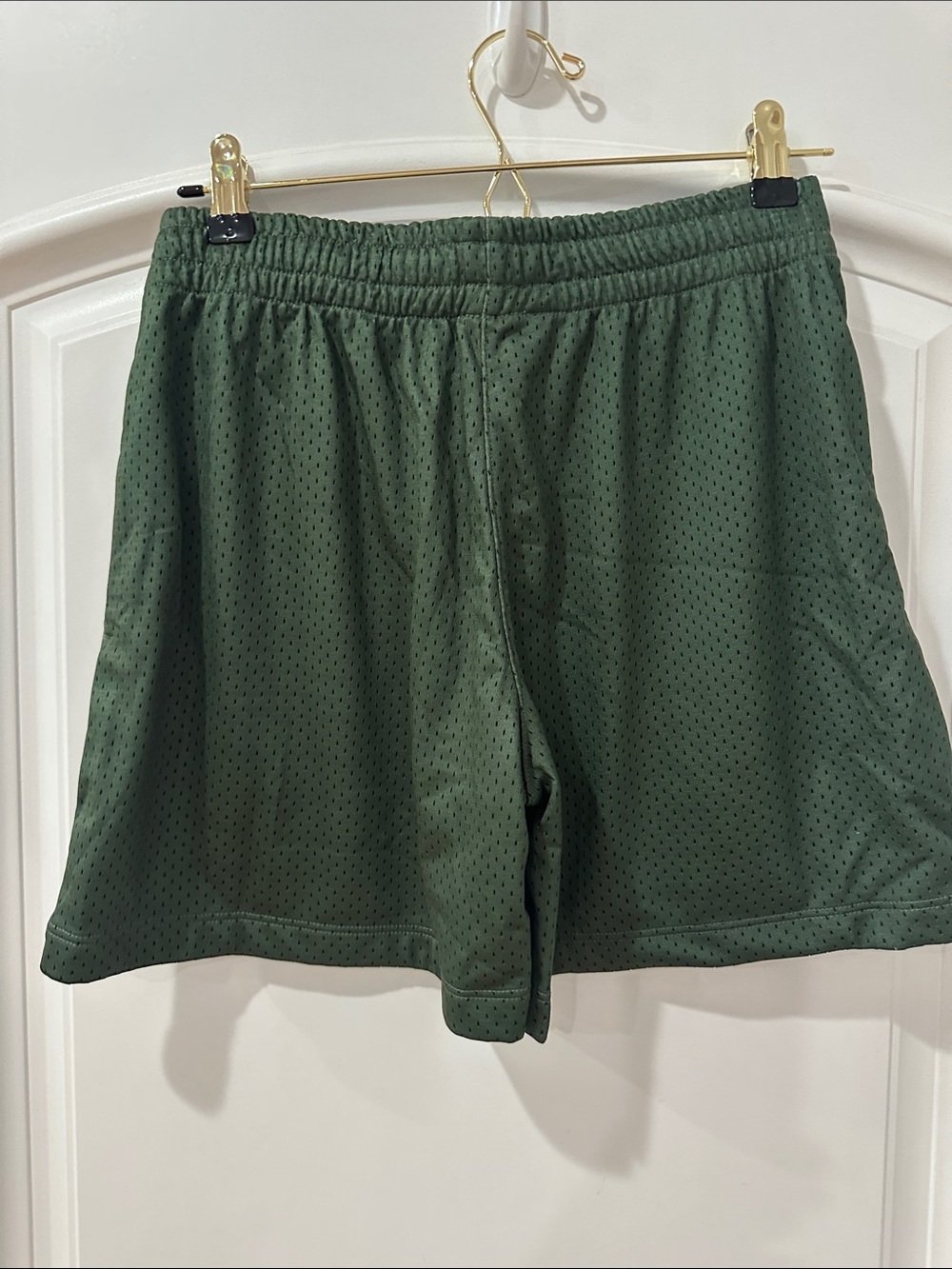 Men's Olive Green Athletic Shorts - Small - Picture 5 of 11